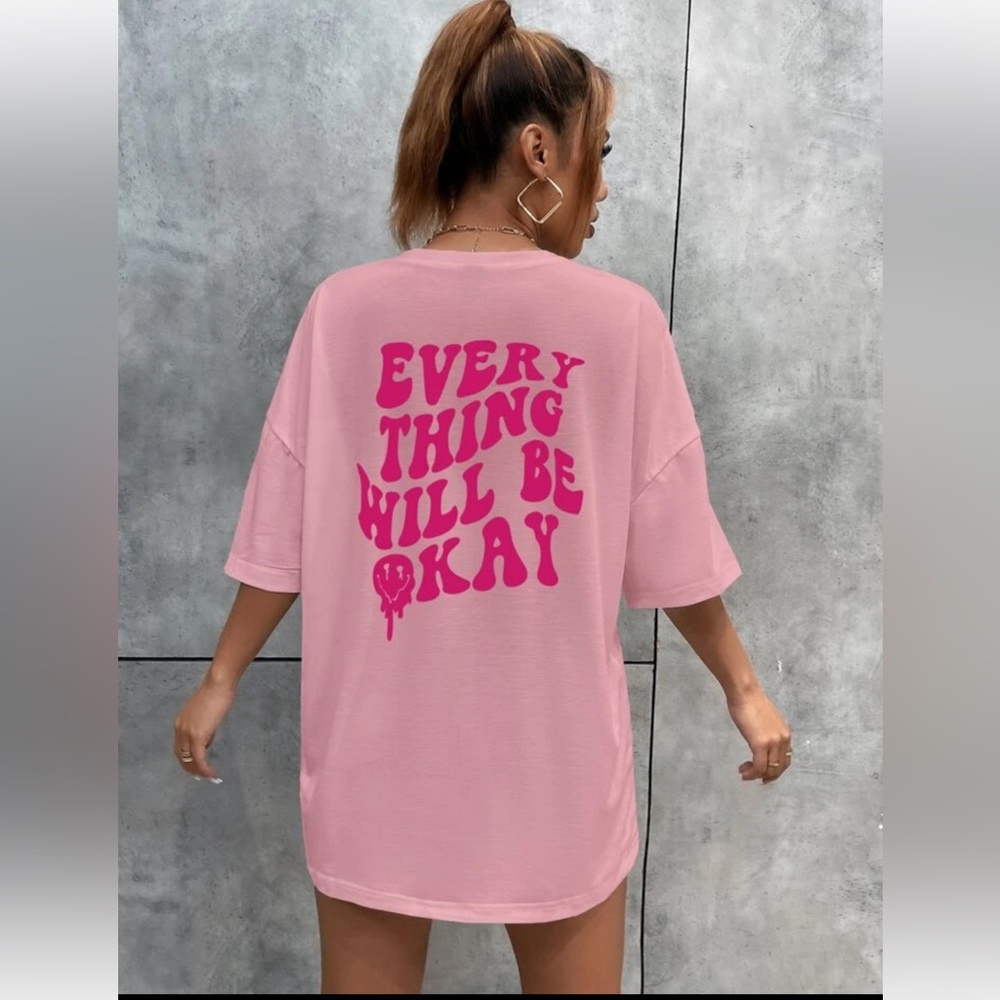 Pink Graphic Tee